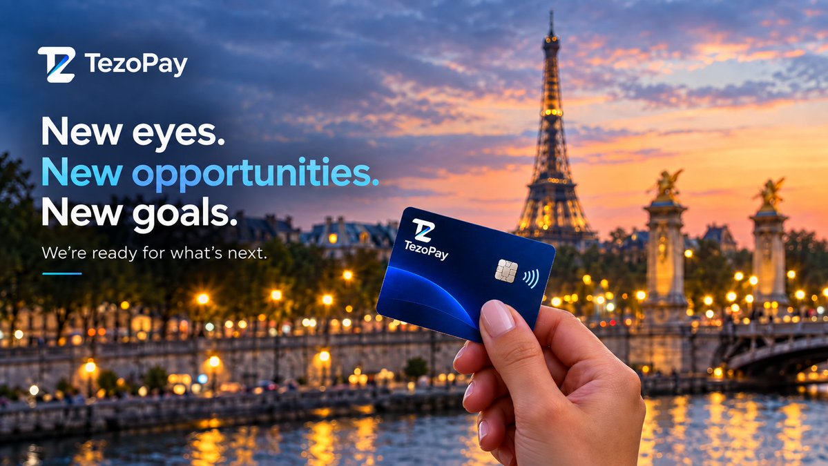 TezoPay's tweet photo. Thank you for trusting TezoPay.

We never expected this level of demand and excitement from the Arc community this early.

Now we’re preparing for the next step expanding our card infrastructure, working with more reliable issuers, and opening TezoPay to more users and regions.
We’re ready for what’s next.