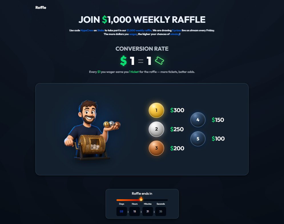 HypeBonuses's tweet photo. 🎁 $1,000 WEEKLY RAFFLE 🎁

Just 3 days remaining on this week's raffle! 💙
Every $1 you wager earns you 1 ticket for the raffle - more tickets, better odds 🤑
Check it out 👉https://t.co/qLY4ANJn56

💸 $50 GIVEAWAY 💸

💎TO WIN 2 X $25 GIVEAWAY, RT + Sign up under code 'Hypecrew' on Stake + COMMENT ON NEW YT VIDEO + COMMENT PROOF: https://t.co/3PCT1Lk7dr

Rolling in 24 hours⏰

#giveaway #casino #stake #crypto