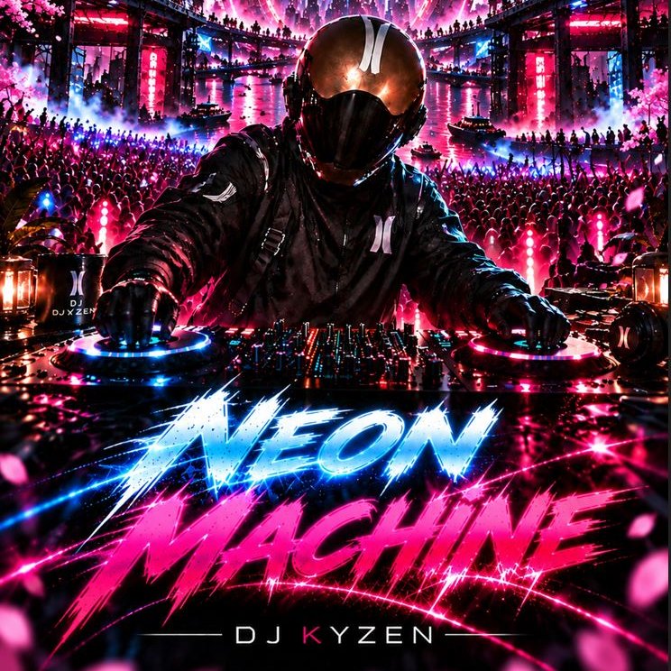 LMkyzenrecords's tweet photo. NEON MACHINE est maintenant disponible sur YouTube ! 🤖🌌

Un nouveau morceau cyberpunk. 🔥🔊

▶️ Écoute ici :
https://t.co/B7nfHj3Wuv

Merci pour vos écoutes, vos likes et votre soutien ❤️

#DJKYZEN #NeonMachine #ElectronicMusic #Cyberpunk #instrumental #Youtube https://t.co/XNJpEctJhQ