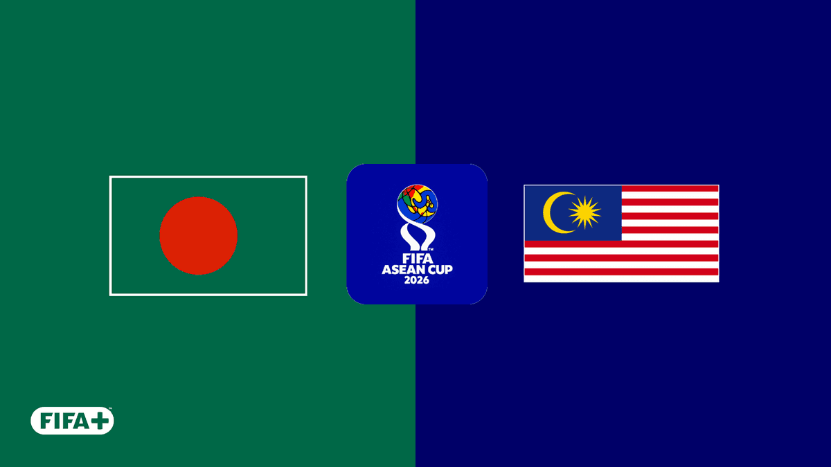 Dojimapro's tweet photo. Bangladesh vs Malaysia

Live : https://t.co/2nHdwIUJQt

#FIFA #ASEAN #indonesia https://t.co/7tO9uWG941