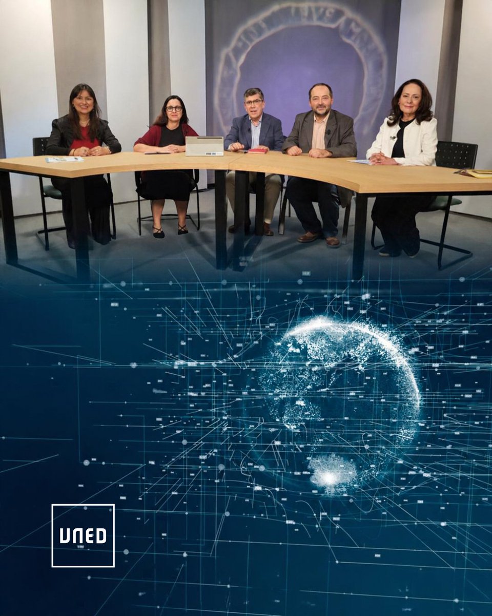 UNED's tweet photo. 🤖 ¿Cuáles son los límites jurídicos y éticos de la Inteligencia Artificial?

🏛️ La UNED analiza en la Escuela GovReDig retos clave como la regulación de la IA, la desinformación, los datos y la brecha digital. https://t.co/3VEoAwZtak