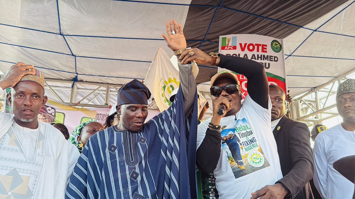 RelaxTIFN's tweet photo. RTIFN HOLDS TOWNHALL ENGAGEMENT & EMPOWERMENT IN GISHIRI

The Relax Tinubu Is Fixing Nigeria (RTIFN) movement on Wednesday held a vibrant Town Hall, PublicEngagement and Grant Empowerment Programmeat Gishiri, Abuja.

The programme brought together the entire RTIFN executive leadership, community stakeholders, farmers, traders, youths and residents. Grants were presented to farmers ,Students and traders within the Gishiri community as part of the empowerment initiative.

The RTIFN leadership also engaged residents on the administration's Renewed Hope Agenda, highlighting areas such as agriculture, infrastructure, economic reforms, youth empowerment andsocial investment. These are among the areas the Federal Government has identified as priorities of its development programme. 

The gathering further featured discussions on the 2027 general elections, with the movement urging participants to support President Bola Ahmed Tinubufor continuity of his administration's programmes.

Among those present were the Director General of RTIFN Hon. Ahmed Bala, Deputy Director General,Hon. Zack Orji, Director of Townhall and Special Duties Hon. Farida Deborah Ibrahim, National
secretary Amb Audu Eleojo Obaje ,Amb. Dr. Joyce Matthew Andrew and FCT Cordinator of RTIFN Comr. Dr. Donald Amagbo, alongside other membersof the RTIFN executive and stakeholders.
.
#RTIFN #RelaxTinubuIsFixingNigeria #Gishiri #Abuja #Empowerment #TownHall #GrassrootsEngagement#RenewedHope #Tinubu2027 @STinubu @officialABAT