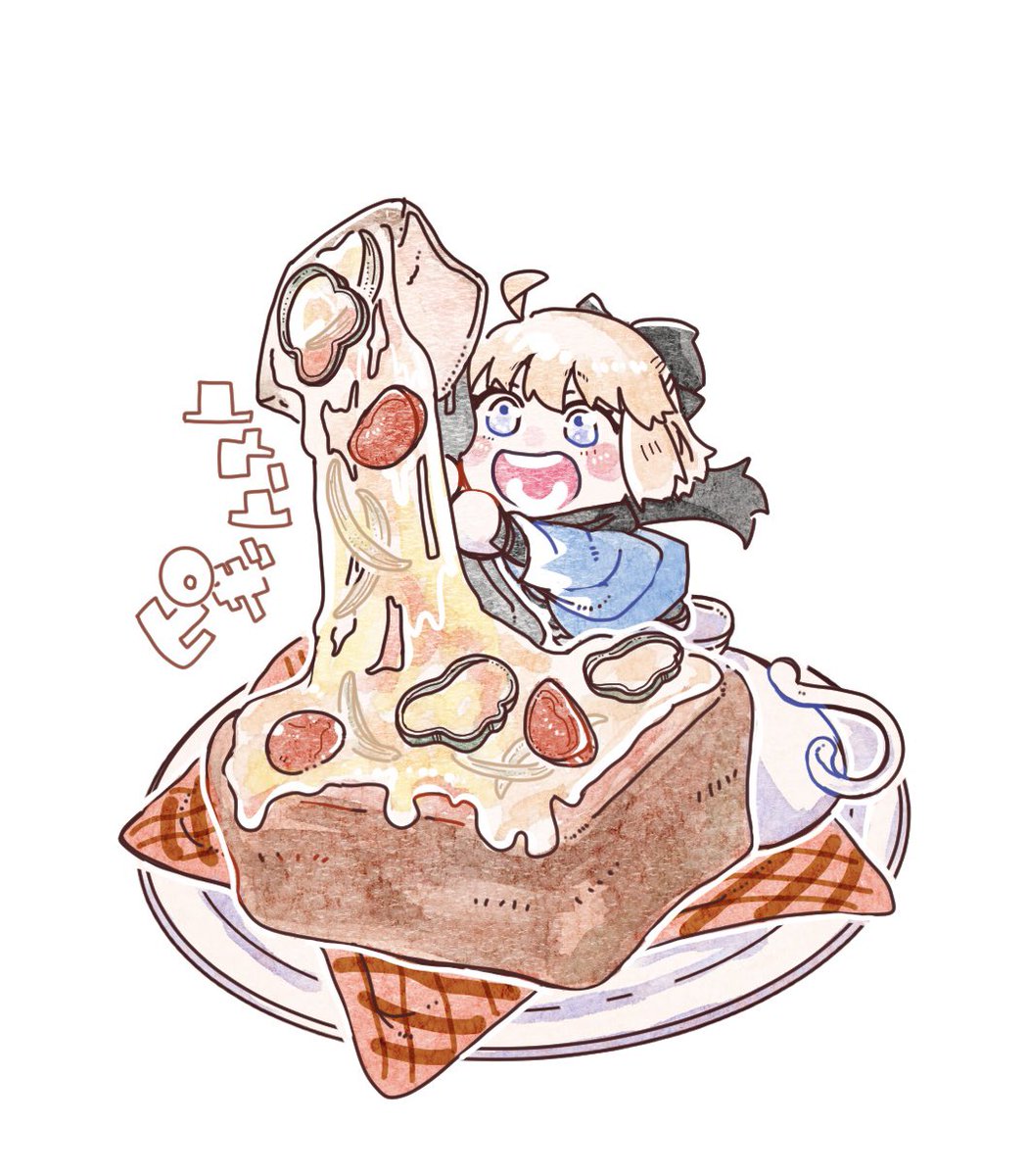 dng_wgs's tweet photo. 沖田さん🍕🍞 https://t.co/bMoegjwExA