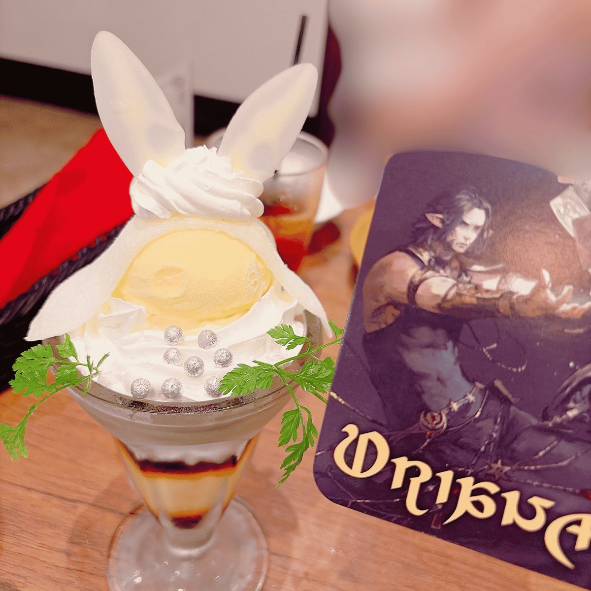 ryu_bright's tweet photo. タイラントさんのメニューがあると聞いて横浜エオカフェ行ってきた🫶🏻
復刻だと思ってたんだけど新規メニュー…？なのか…？🤔🤔🤔🤔🤔🤔 https://t.co/POzUuRXIh0