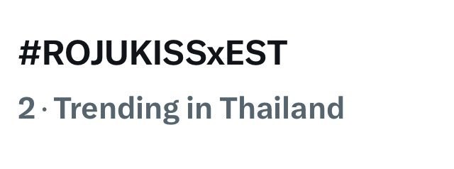 EstTrendTH's tweet photo. ทุกคนคะ คือ กี๊ดดดดดดดดดดด
เทรนที่ 2 แตกแล้วววว!!!!🎉🎉🎉

มาบูสกันอีกนิดนะคะ คุณ BA กับทางแบรนด์ต้องภูมิใจมากๆแน่ๆ 💪🏻💪🏻

#ROJUKISSxEST #est_rvp https://t.co/34prHZckpa