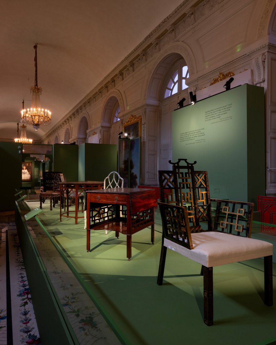 CVersailles's tweet photo. 🌿 Derniers jours pour l’exposition "Jardins des Lumières, 1750-1800"

Au Grand Trianon, l'exposition invite à une découverte du jardin paysager au XVIIIe siècle, célébrant l'irrégularité et la fantaisie.
https://t.co/JEcv9e2iaS

Mécénat de Dior, avec le concours de Little Greene https://t.co/n6jq6AeVbW