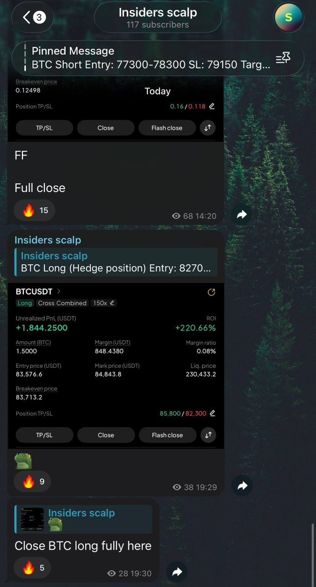 HEXADOTSs's tweet photo. The market changes. Your strategy should too.

Today we took a hedge long in the scalp group while keeping our main short intact.

The hedge closed in profit. ✅

No guessing. No stubborn bias.

Just scenarios, risk management and adapting when the market moves. https://t.co/R7z5h8LIqb