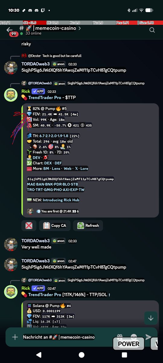TORDAOweb3's tweet photo. Called in @Anonsbsmnt memecoin channel at 21k market cap. 

Normally we trade perps but when such an obvious runner comes on our radar that low, we of course share these plays. 

Where do you take profit, bro? 

Some coins launching are made for an ecosystem lasting.

@kkashi_yt https://t.co/AQGn94f1hv