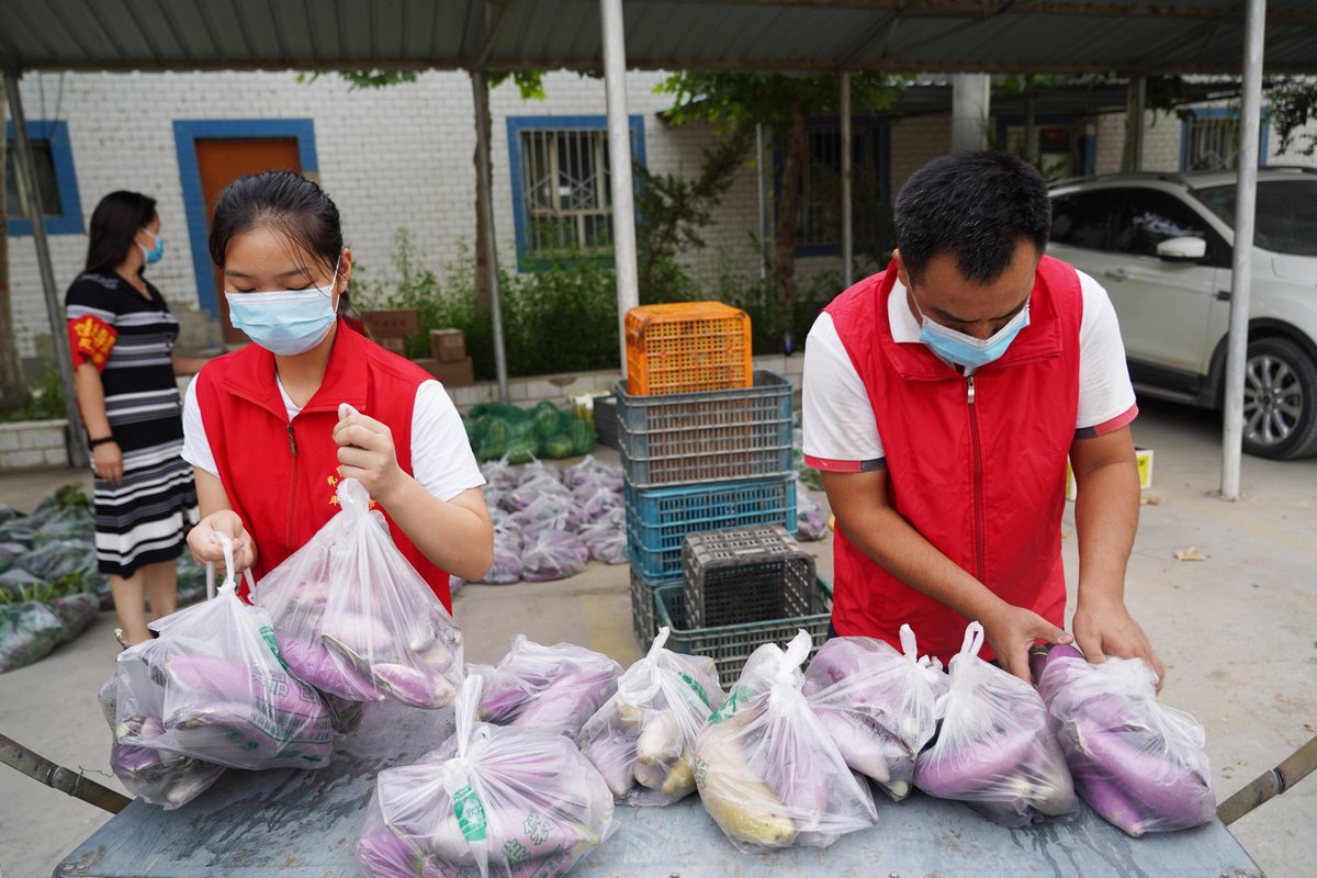 RoccoPinkerman's tweet photo. Just wrapped 3 days of volunteering at the city's community food bank! Sorting 200+ grocery bags, chatting with neighbors, and knowing we helped 150+ families this week Total heart-warming win. Grateful for every hand that showed up 。 https://t.co/0lG018FoR6