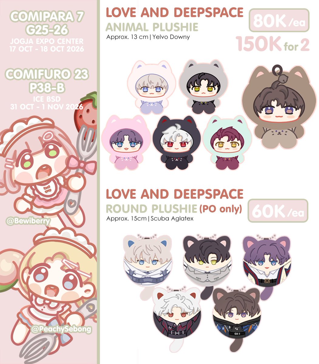 bewiberry's tweet photo. [💖&amp;🔁 are appreciated!] (1/3)
#COMIPARA7 #CF23 PO is open!

🗓️PO : 25 Sept - 10 Okt 2026
📦PICK-UP ONLY (both days)
📍COMIPARA (G25-26), COMIFURO (P-38B)
🍓GENSHIN, IDV, HEARTOPIA, CORTIS, SVT, TWS, ALD1
🔗 link below

(1/3)
#Comifuro #CF23Catalogue #Comipara7Catalogue https://t.co/gQGOC4fzvm