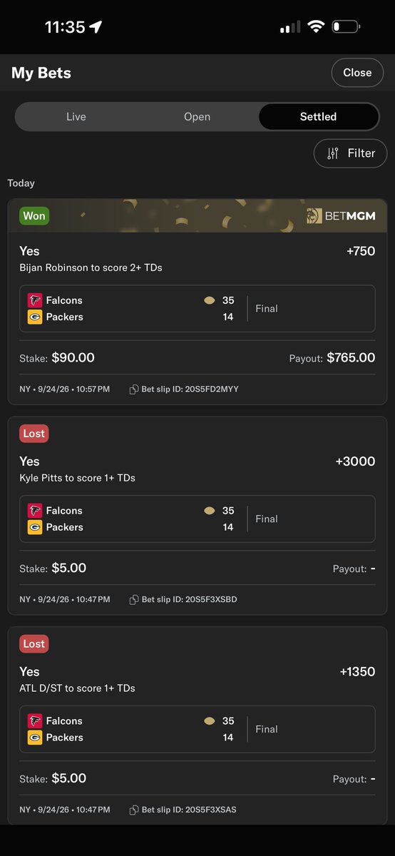 ImmortalSports1's tweet photo. More insane hits #Gambling𝕏 #tnf 

I know that no one knows who this random account is but I happen to be on YouTube under a different name. After an obnoxious amount of requests I will be posting a beginner’s guide to prop betting! https://t.co/u17n3cTSsL