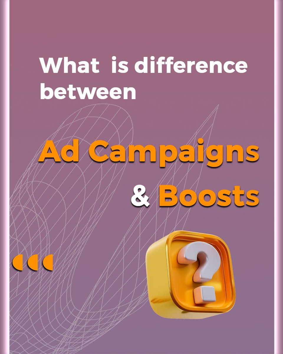 ColleneGuizhvb's tweet photo. Ad campaigns vs. content boosting: what’s the difference? Many confuse the two, but they serve different purposes. Can you guess how? We’ll break it down in the next post. Share your thoughts below. https://t.co/fEOGirfUcK