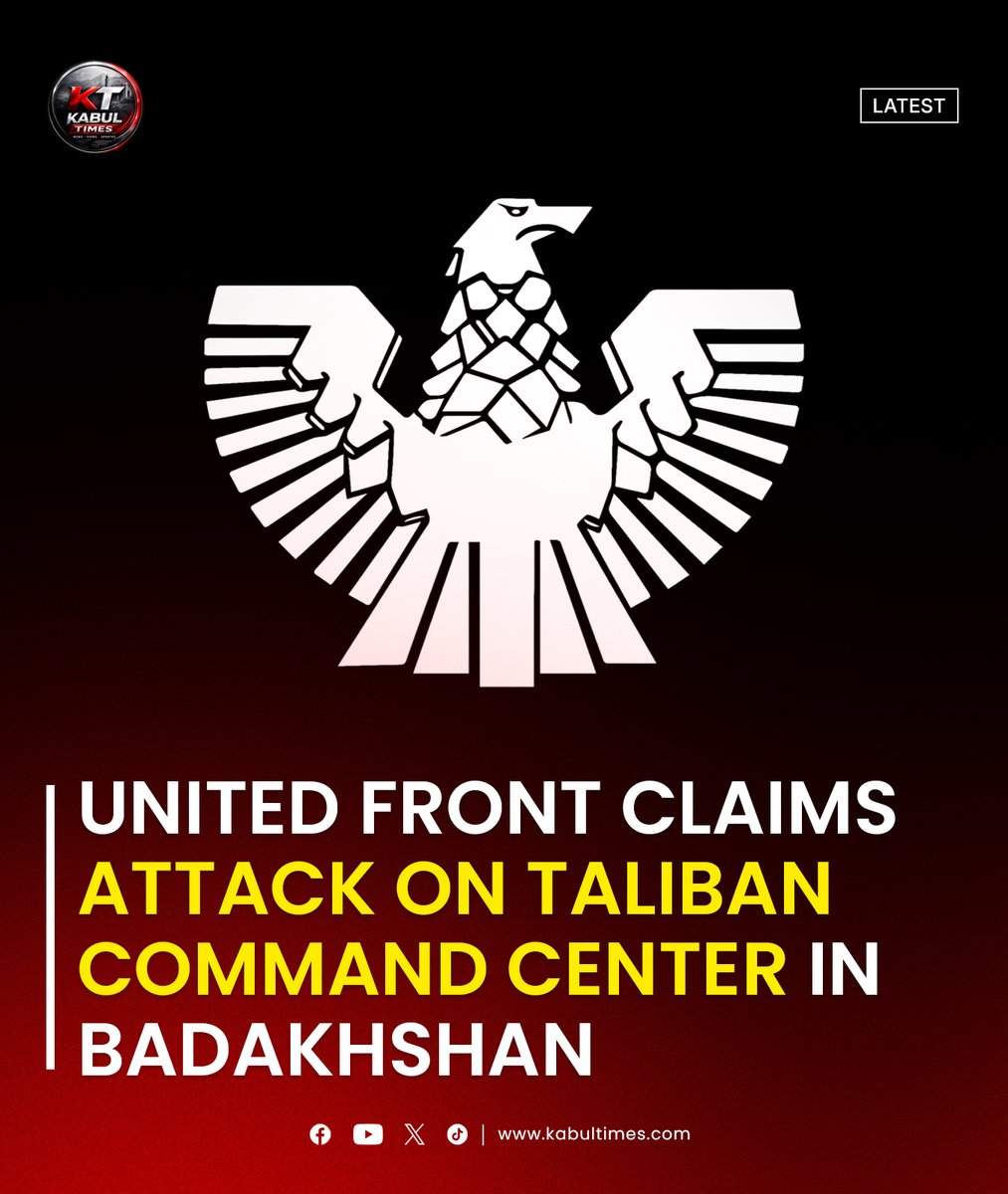 kabultimes01's tweet photo. The United Front of Afghanistan says its forces targeted a Taliban command center in Darayim district of Badakhshan. The group claims one Taliban member was killed and three others were wounded. https://t.co/To6A7kYqSV