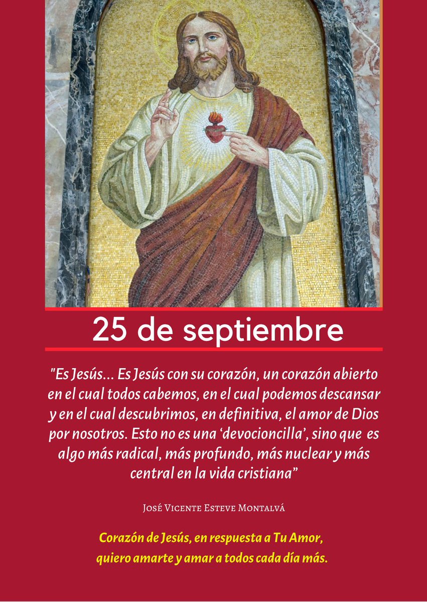 AntonioJAR2's tweet photo. Viernes en su Sagrado Corazón ❤️ 🙏 https://t.co/W9HawsjpoN