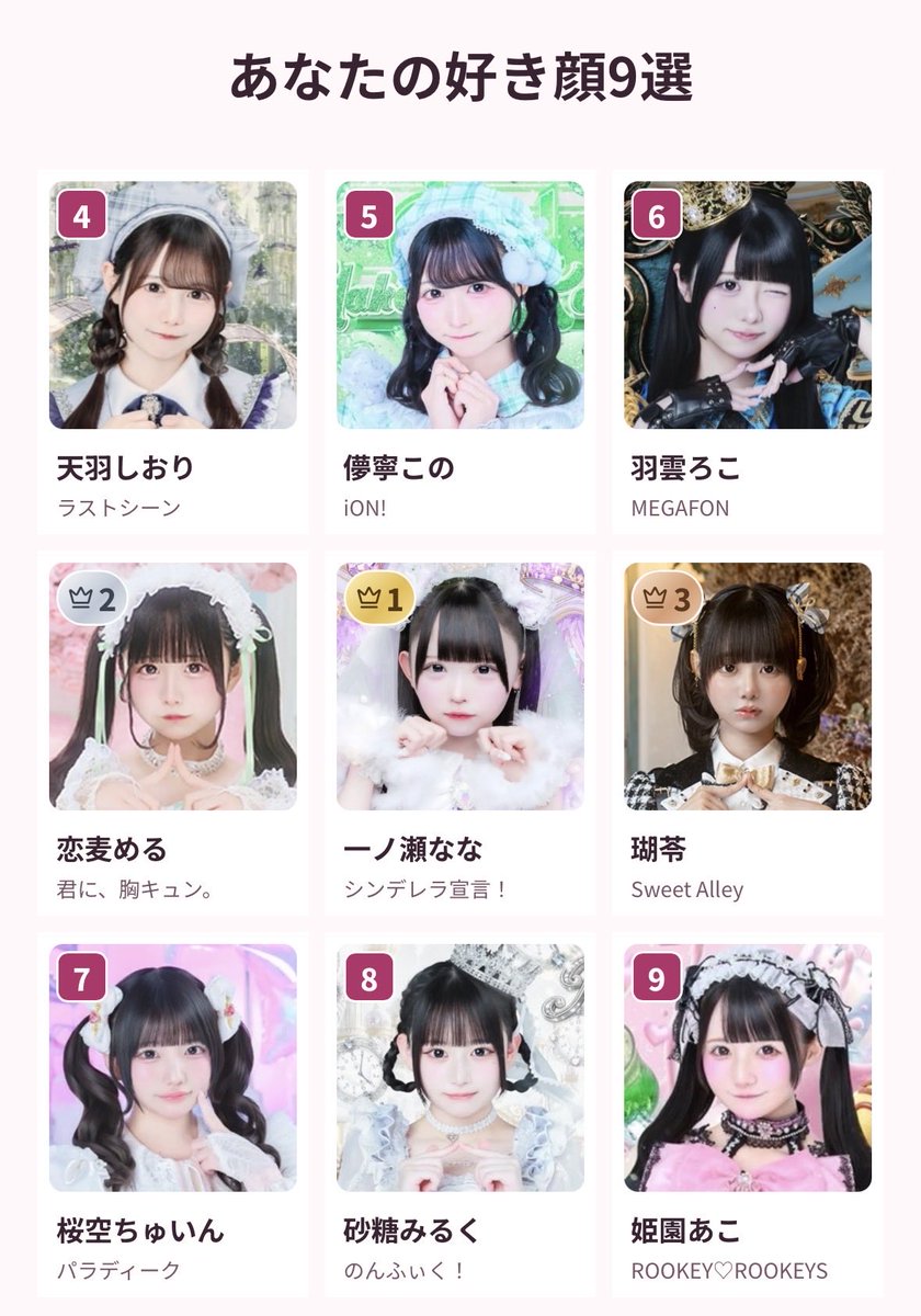 m7l093's tweet photo. 好みがとてもわかりやすい https://t.co/fpH9GTYOOJ