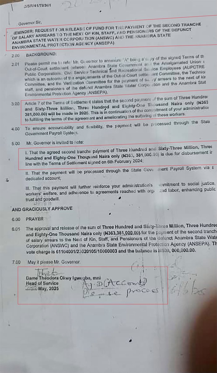 AnambraNewMedia's tweet photo. PART 3: EVIDENCE THAT LYING IS IN PETER OBI’S DNA

The Soludo administration paid the first tranche of State workers’ entitlements—entitlements Peter Obi left unpaid during his eight years as governor. Gov Soludo has now, also,  paid the second

Peter Obi knows we know he’s lying https://t.co/tG1e3Qofwa