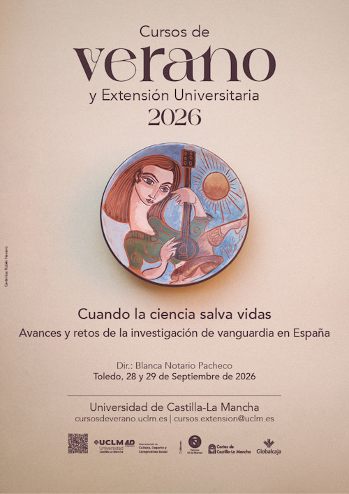 uclm_es's tweet photo. La UCLM abordará en Toledo los avances y los retos de la investigación biomédica en España durante el curso de verano ‘Cuando la ciencia salva vidas’, los días 28 y 29 de septiembre y en el marco del 40 aniversario de la institución.
https://t.co/3jIbs2XUz4 https://t.co/99rQWf7Pk2