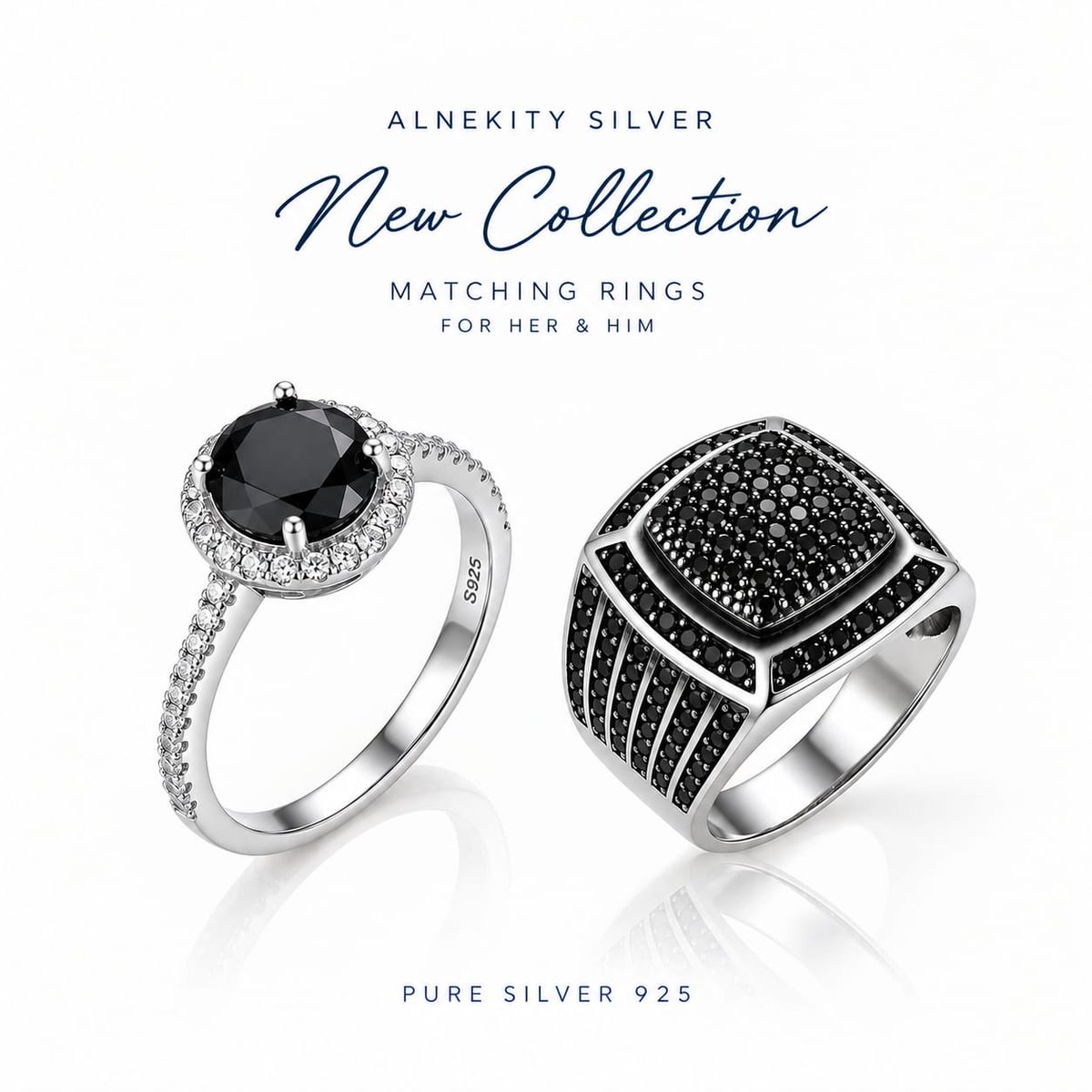 alnekitysilver's tweet photo. Two souls, one style💙
Rings for him&amp;her 
Order now 📥 https://t.co/5sAlgSMQKR