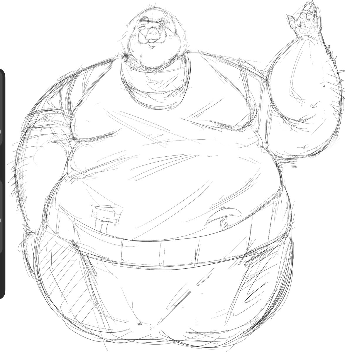 Nessit420's tweet photo. Fat men sketches #39

  #fat #fatmen #artㅤㅤㅤㅤ #sketches #fatmenart https://t.co/UUItn0o2px