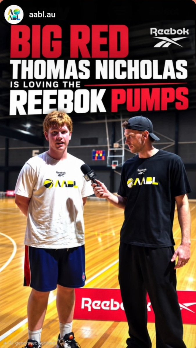 ThomasNich2009's tweet photo. Next up AABL #AABL #ReebokAABL #ReebokPumps https://t.co/gLOjZi6wZX