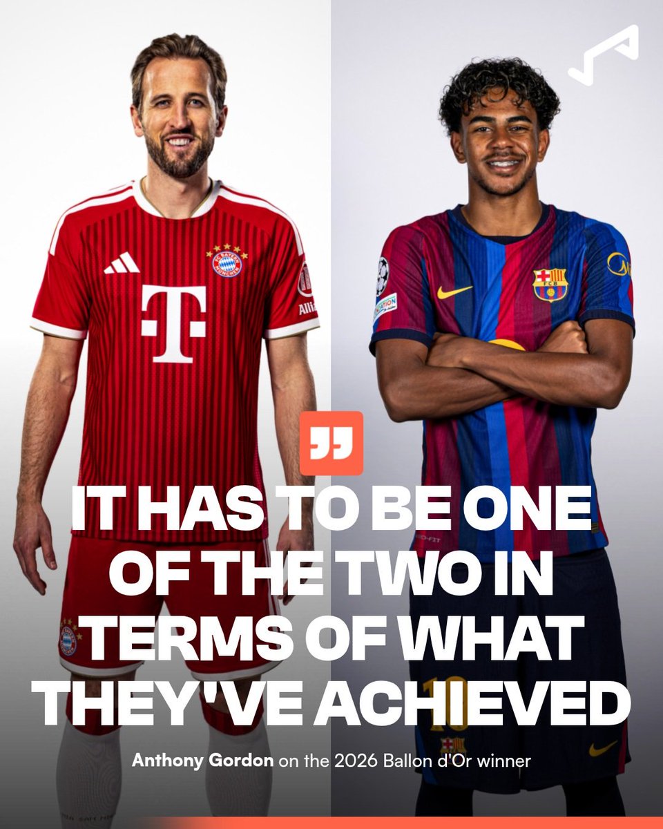 goal's tweet photo. Harry Kane or Lamine Yamal for the Ballon d'Or? 👀 https://t.co/flbaifIn64