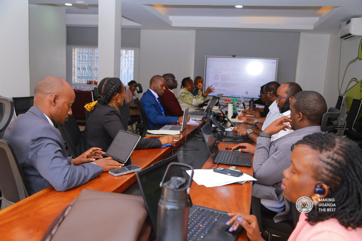 JonardPost's tweet photo. The Minister for Science, Technology and Innovation, Hon. Eng. Jonard Asiimwe Akiiki, today met with a delegation from the National Planning Authority (NPA), headed by its Chairperson, Prof. Pamela K. Mbabazi, for strategic discussions on Uganda’s industrial development.

The engagement centred on putting into action H.E. President Yoweri Kaguta Museveni’s directive to identify the country’s raw materials and use science, technology and innovation to transform them into commercially viable industrial products.

Both parties agreed to advance a structured national framework for evaluating STI initiatives, bringing together NPA, the STI Secretariat, economic monitoring and evaluation teams, and relevant parliamentary leadership.

The proposed framework aims to improve institutional self-assessment, strengthen coordination and enhance accountability, ensuring that investment in research and innovation translates into locally manufactured products, employment opportunities and measurable economic value.