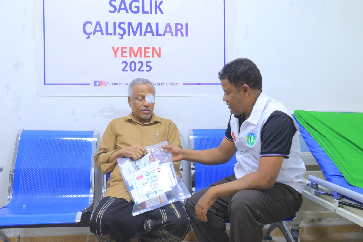 NasSocial_ar's tweet photo. 👁️ Yemen’de 50 Katarakt Ameliyatı

Umuda Koşanlar Derneği desteğiyle Marib ve Hadramut’ta yürütülen proje kapsamında 50 katarakt ameliyatı gerçekleştirildi. Çalışmayla hastaların görme sağlığına katkı sağlandı.

#Yemen #Sağlık #İnsaniYardım https://t.co/0y5J2uGd60
