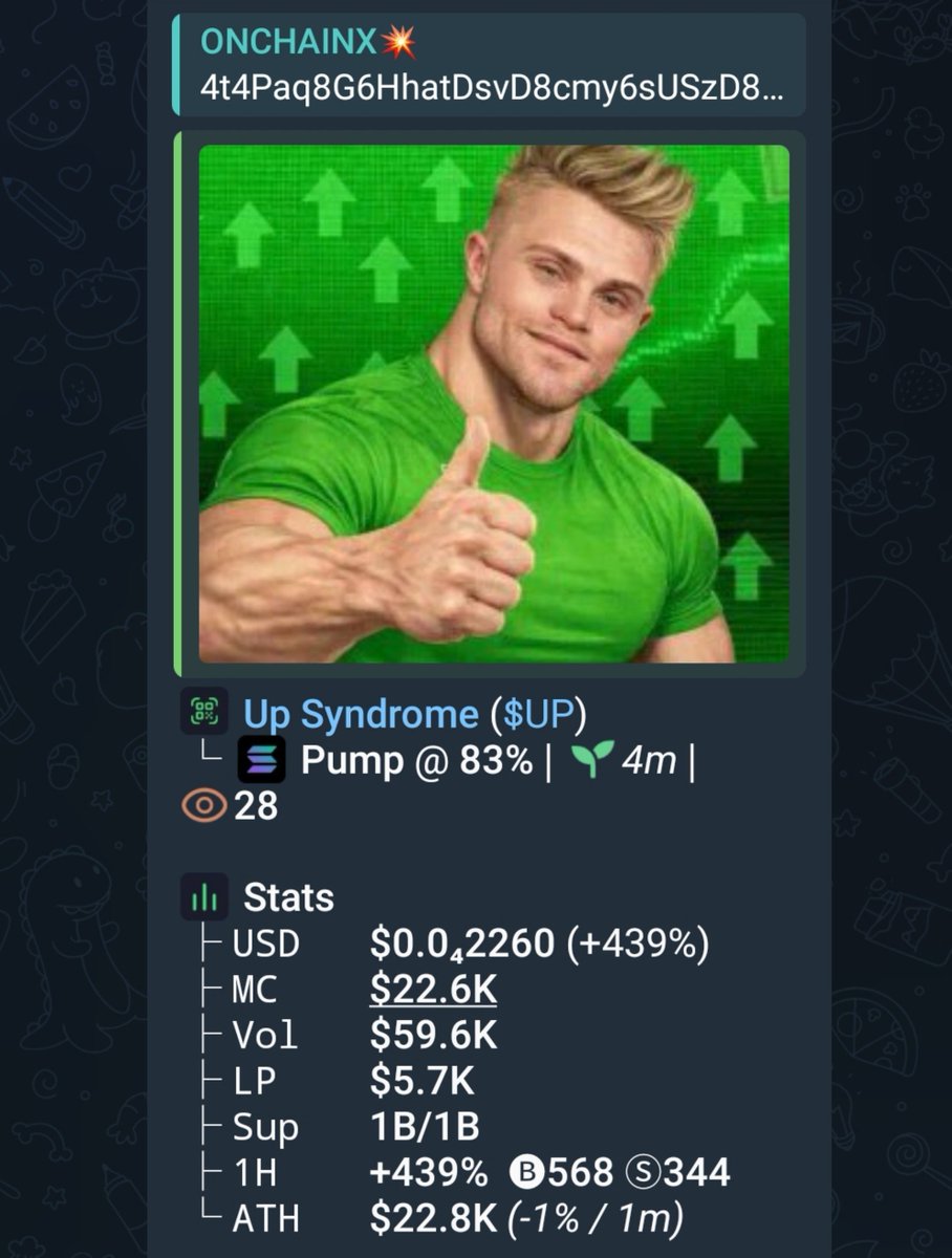 OnchainXHQ's tweet photo. CA}}

4t4Paq8G6HhatDsvD8cmy6sUSzD8HmXA43D7D2w1G32A https://t.co/1JkutSvgot