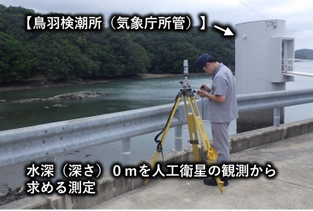 JCG_4th_RCGH's tweet photo. 【#科学のチカラで海を拓く　Vol.23】
 「海の深さ」を求める基準を、地上の基準点から、人工衛星の観測で得られる「地球上の高さを決める共通のものさし」へ移行するための観測を行いました。地震発生時、地上の基準点が崩れても水深調査の成果を迅速に活用できるよう、平時から準備を進めています！ https://t.co/2vN52YGJt0