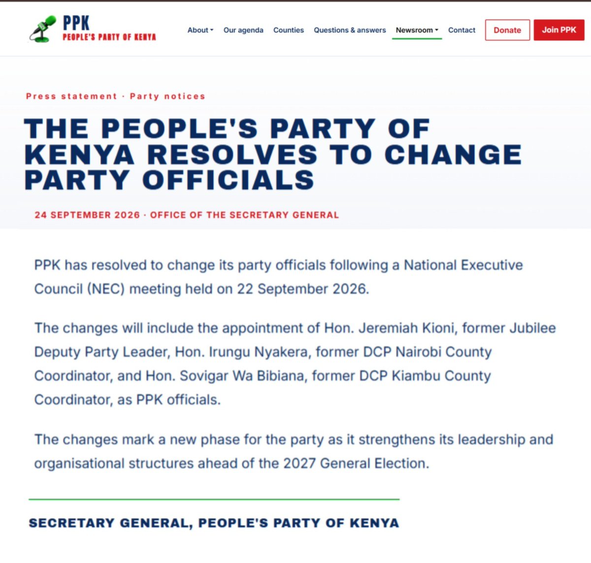 Sarocha_chan's tweet photo. Wairagu wa Maai defects to PPK after Gachagua gave Murang'a governor Irungu Kang'ata the endorsement for second term
#DCPMassExodus
Wamunyoro Elnino
Sharp Boy Ndindi
PPK The NewHome https://t.co/feCBWrYqx3