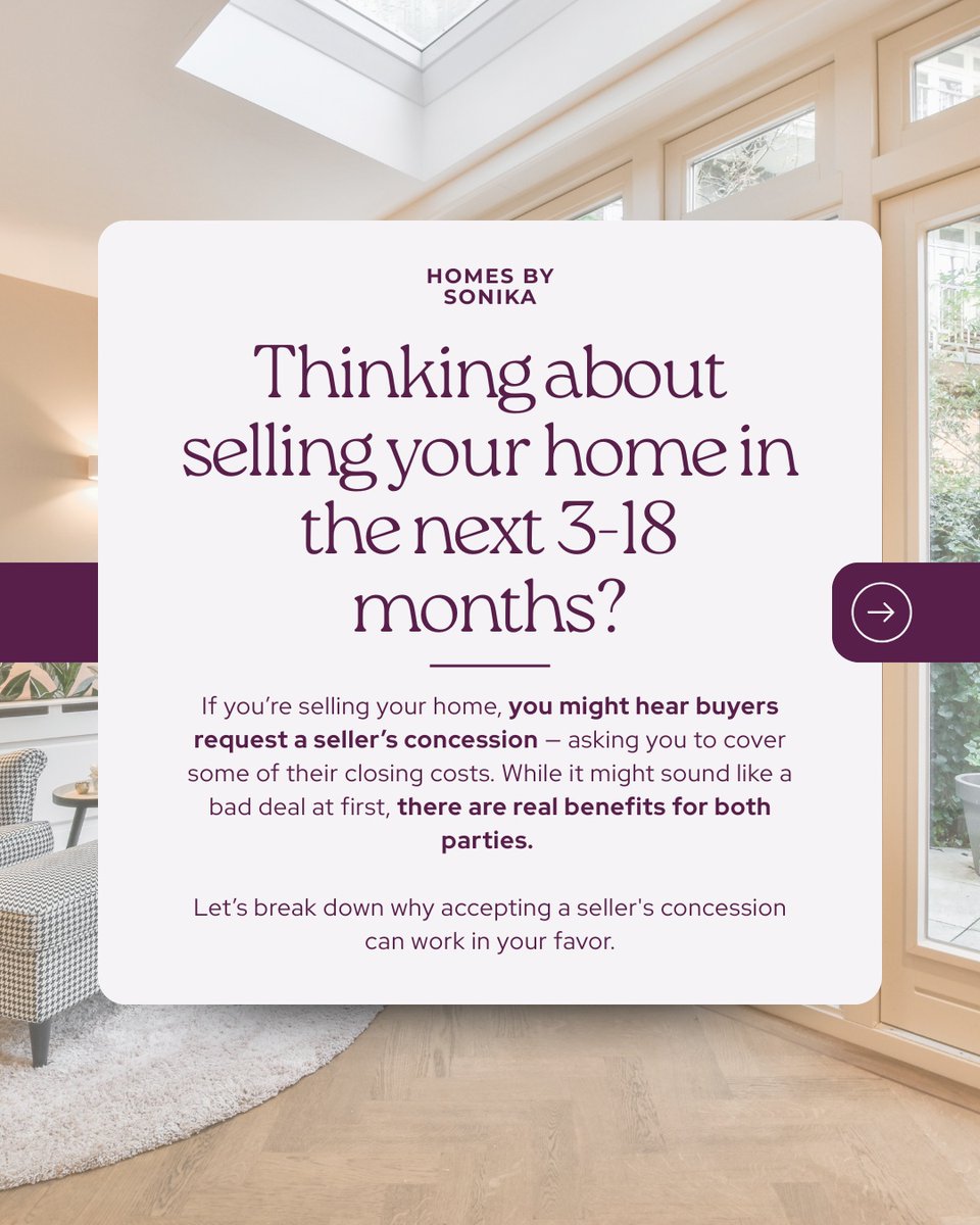 AdolphAustph's tweet photo. Think concessions are a bad deal? Think again. Covering part of a buyer’s closing costs can attract stronger offers, help you reach your asking price, and speed up the sale. You may still net the same profit—while selling faster with less stress. https://t.co/dPx13fZ48M