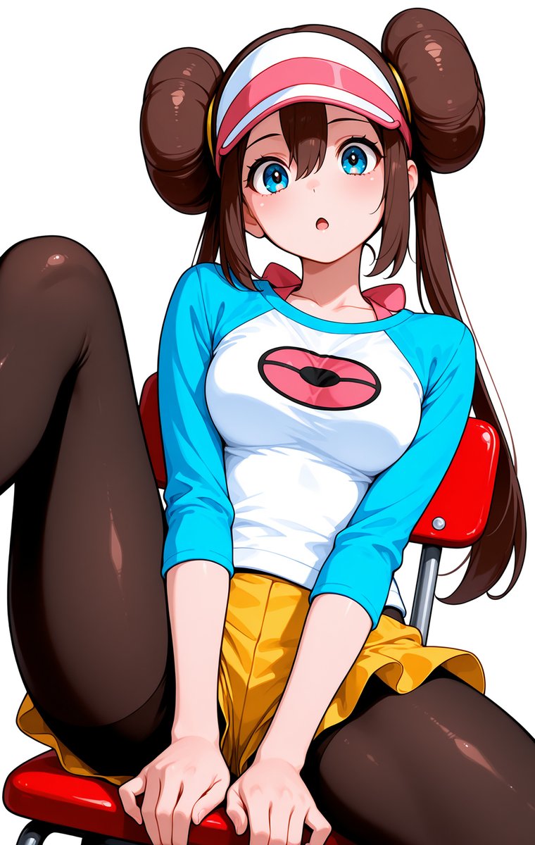 sAsAyAkA3389's tweet photo. おっぴろげメイ（Rosa）さん！
今日も黒ストは絶好調のようです✨

#AIart 
#SFW 
#pokemon https://t.co/kTfJKb0Ukv