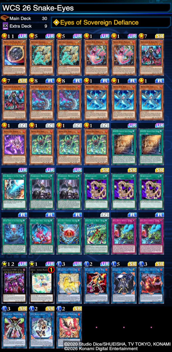 zenzohBMc's tweet photo. KCC Sep 2026 53rd 🥈

couldnt play a lot so i did most of my run in the last 12 hours. I used my favorite decks from the WCS! https://t.co/dn4JKK6lJd