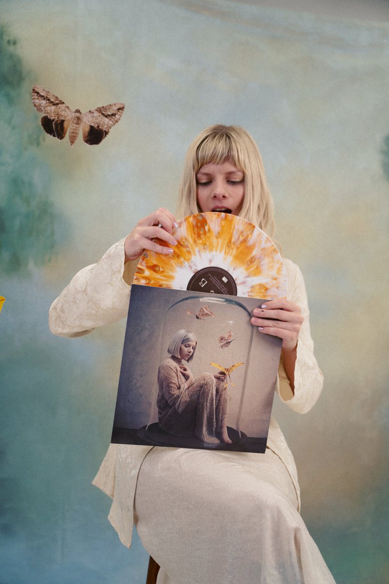 AURORAmusic's tweet photo. My warriors, what a ten years this has been. To have all of you here, still listening and still bringing me so much joy is crazy in the best way. It feels perfect to have these demos find their way into the world now, it makes so much sense for them to breathe in this moment. The Moth Tapes is now yours ✨ https://t.co/KyByoWKOdp