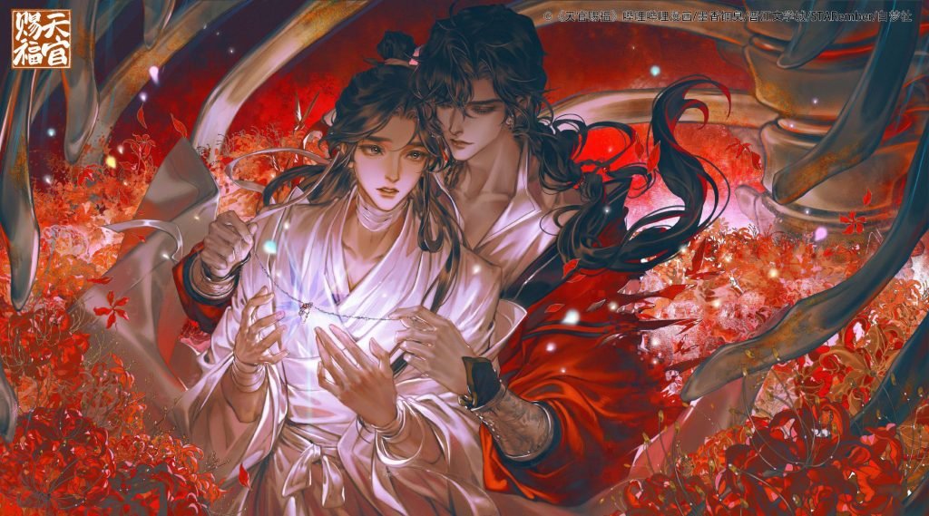 Edlewisse's tweet photo. DUDE WE GOT A BL ARTIST TO WORK ON THE NEW ZOSAN OPC CARD NOBODY TALK TO ME IM FREAKING OUT. SHE WORKED ON HEAVEN OFFICAL BLESSING MANHUA 😭😭😭 https://t.co/Drsj9wacV8