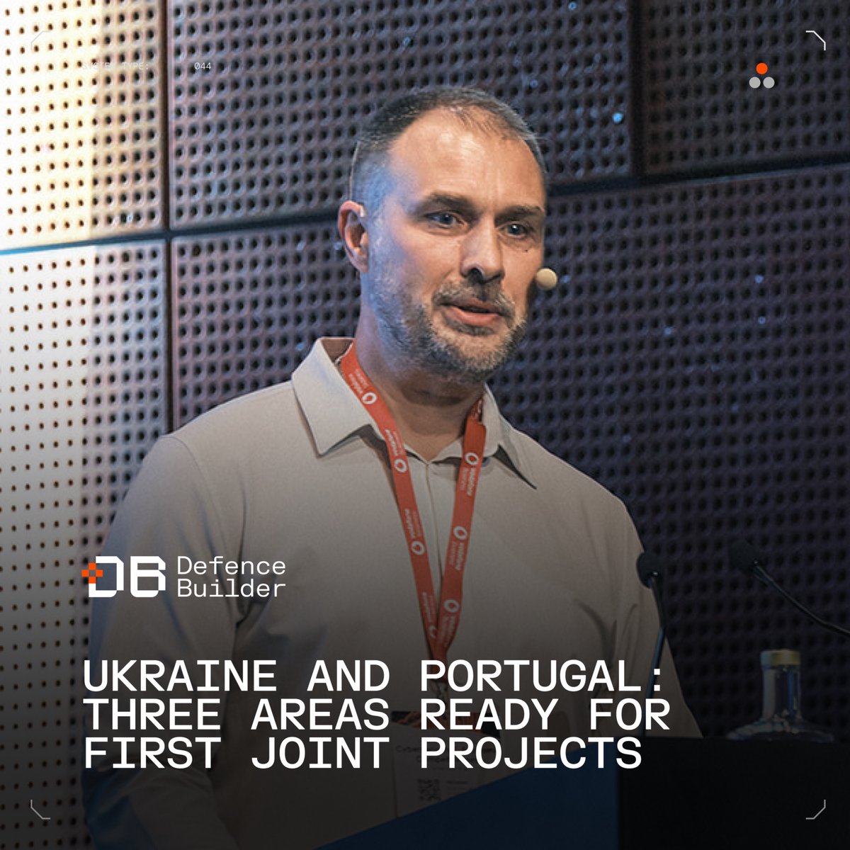 defencebuilder's tweet photo. Valery Krasovsky, co-founder and board member of Defence Builder, spoke on the panel "The Public Sector and Companies on the Hybrid Warfare Chessboard" in Porto. The panel discussed how governments and industry should work when hybrid warfare is no longer a theoretical risk.

Key points from Valery's remarks:
🔹Ukrainian sea drones have destroyed or damaged more than 25 Russian vessels and pushed the Black Sea Fleet out of Sevastopol. That reopened an export corridor that has since carried more than 200 million tonnes.
🔹In the largest Shahed attacks, interceptor drones account for more than 40% of those shot down. One interceptor costs $1,000–5,000, compared with millions for an air defence missile.
🔹Ukraine's defence industry can produce about $55bn worth of equipment in 2026, and around 40% of that capacity is unfunded. Co-production with European partners can put it to use.
🔹With Portugal, three areas are ready for first projects: maritime security, critical infrastructure protection and counter-drone systems.

Ukraine brings combat-tested technology. Portugal brings industrial capacity, the REPMUS test range and access to European defence programmes. Defence Builder connects the two sides for joint R&D, testing, investment and manufacturing.

Defence Builder Accelerator Batch 4.0 is open to defence and dual-use teams from any country, including Portugal, that have a working prototype at TRL 4+. Protection from airborne threats, including counter-drone systems, is one of the seven priority areas.
Apply by 30 October: https://t.co/s7GtboMinK
Details: https://t.co/5nOEQ0Grlv