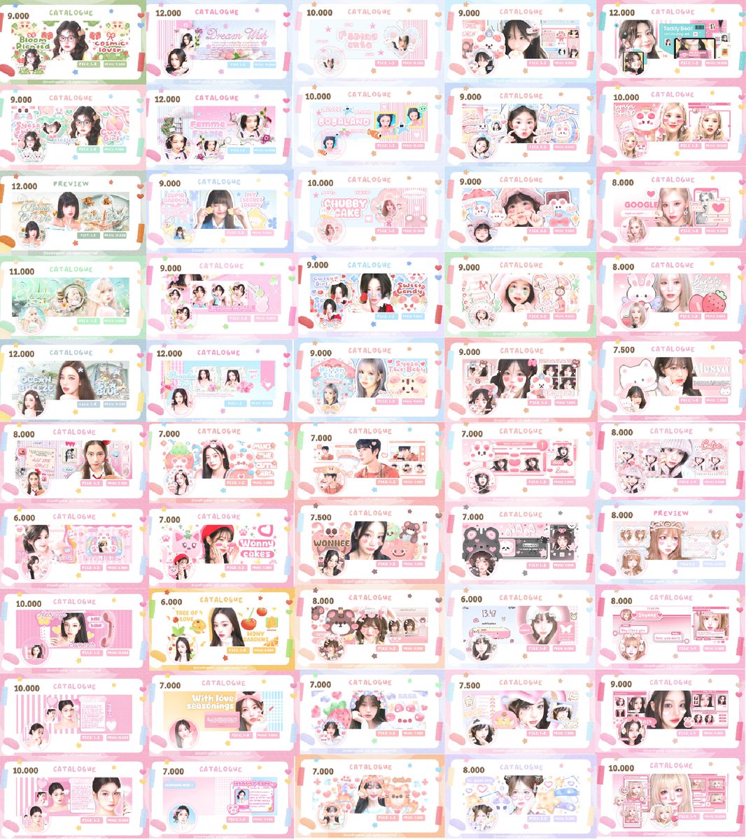 zoelvaww's tweet photo. help rt, thanks! 🩷

haii! aku open req layout 250+ layout dan open sponsorship. price start 3.000-12.000! katalog layout dan detail nya di reply 🍥🧁 

✅: BISA BUNDLING
✅: BISA DI RESIZE KE WABIS 
✅: BISA INRUSH
✅: FREE RECOLOR
✅: FOTO BISA DARI SELLER

#zonauang https://t.co/wPv4XNwlQd
