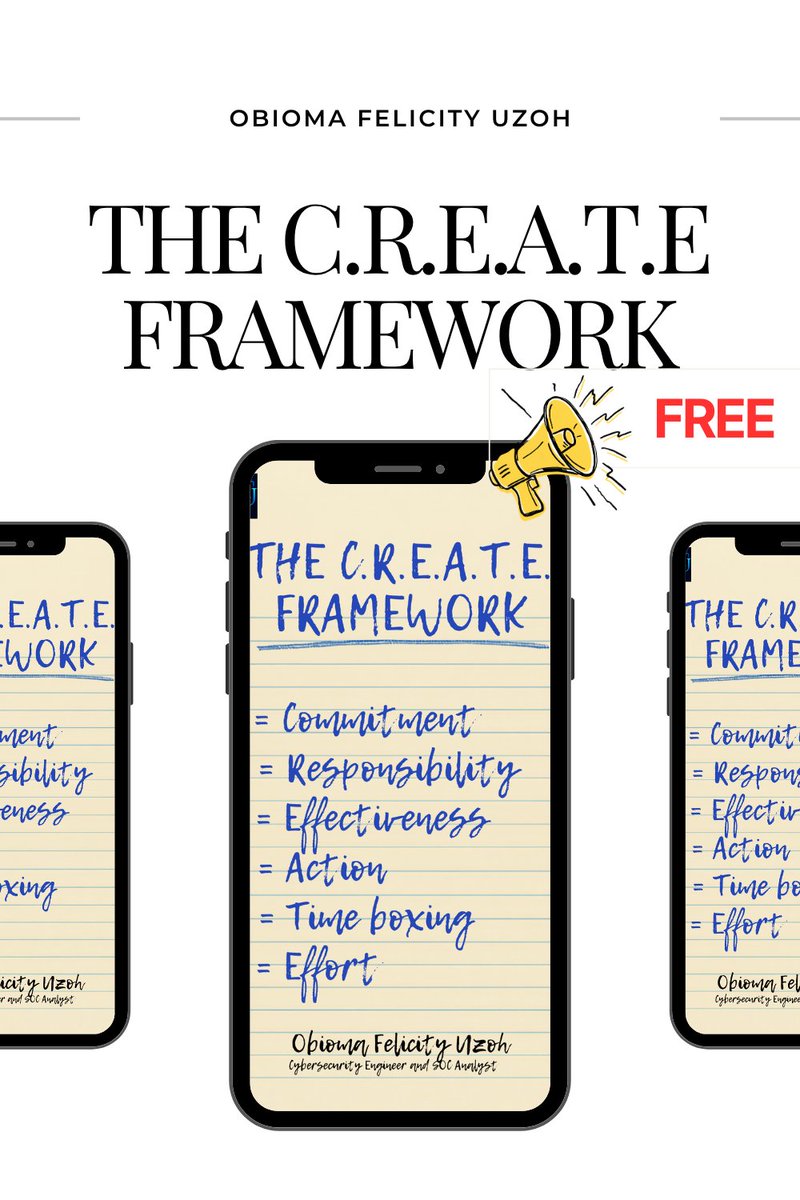 Obi_adiromma's tweet photo. I’ve finally organized my survival notes into a short, actionable PDF called The CREATE Framework! 

I’m sharing it with everyone because I believe it can provide real value to anyone looking to level up their preparedness. Best of all, it’s completely FREE. https://t.co/7D2aWkPhd2