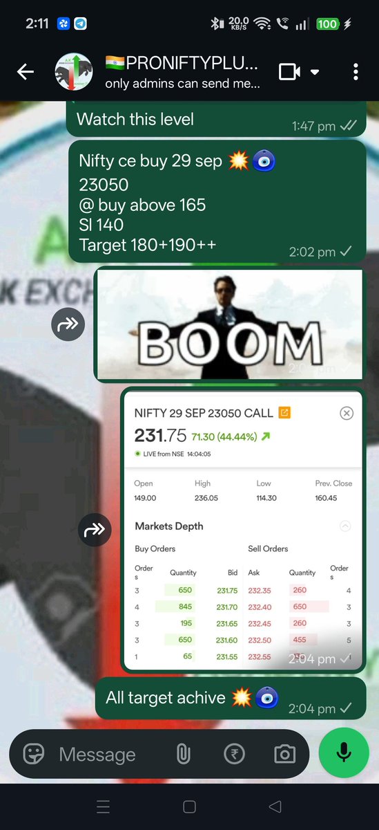 PRONIFTYPLUS1's tweet photo. #nifty #sensex jackpot 💥💥
.
.
.
Only premium group 💥🧿 
https://t.co/BaS3H8Q6Hc https://t.co/SIPLeBf9fH
