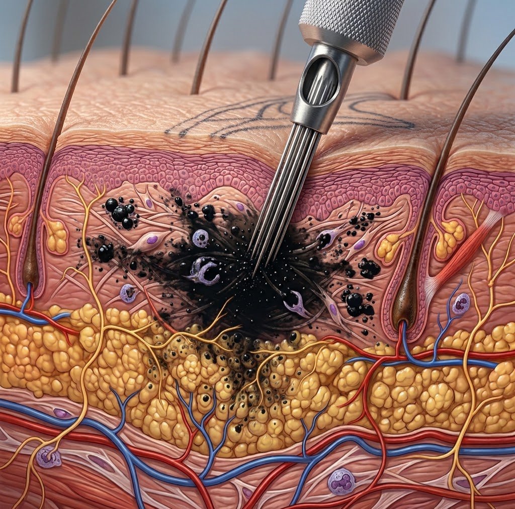 XScienceCraft's tweet photo. What you should know before getting a tattoo

1. TATTOO INK ISN'T JUST COLOUR. https://t.co/nzrVvVbMO2