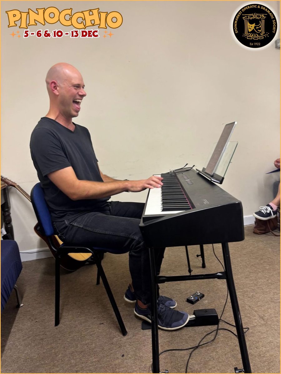 StowmarketODS's tweet photo. There's loads of fun being had at our rehearsals for PINOCCHIO 😄 ✨
You'll love this hilarious take on the classic tale, packed with jokes, songs and some very silly characters!
TICKETS 🎟
https://t.co/ODFyn5ABss
#Stowmarket #Suffolk #pantomime #musical #theatre #Pinocchio https://t.co/qzoZF4q5Q6