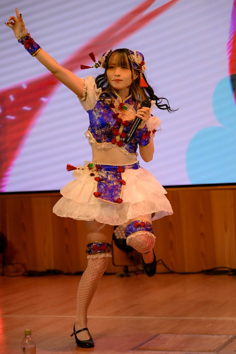 yusha_yamada's tweet photo. 日付：2026年09月07日
イベント名：IDOL SODA Stream!! in としま
モデル：まりえ(45)
ハイキック以外のまりえさんの写真になります。
#まりえ 
#アイドル 
#ライブ撮影 
#Nikon https://t.co/NpmYn5zoW5