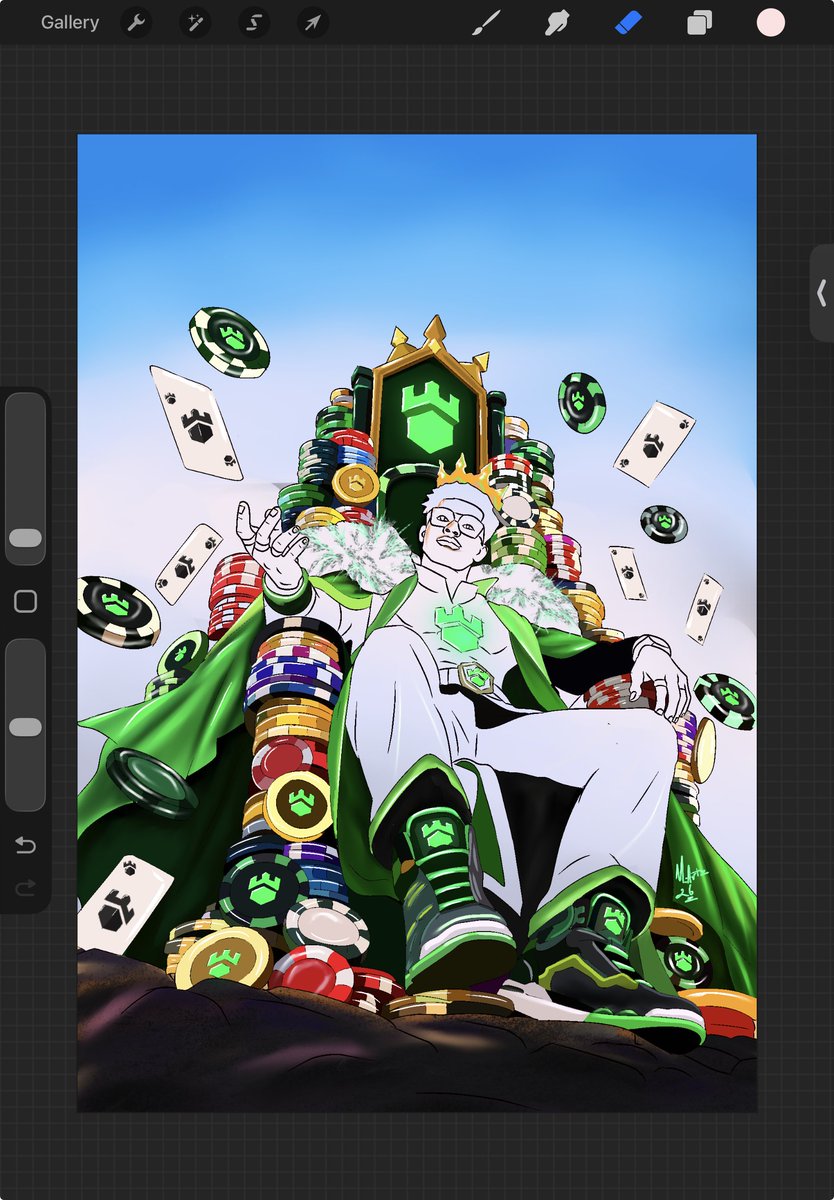 CryptoCreaphite's tweet photo. Gm family, I'm super happy seeing everyone engaging on this art for 
@stevewilldoit 
@kingadukes @gamdom_beekay @gamdom 
Let's keep tagging them so that can see it 
Don't forget the code ‘Steve’@stevewilldoit https://t.co/dSVIZ9HrEu