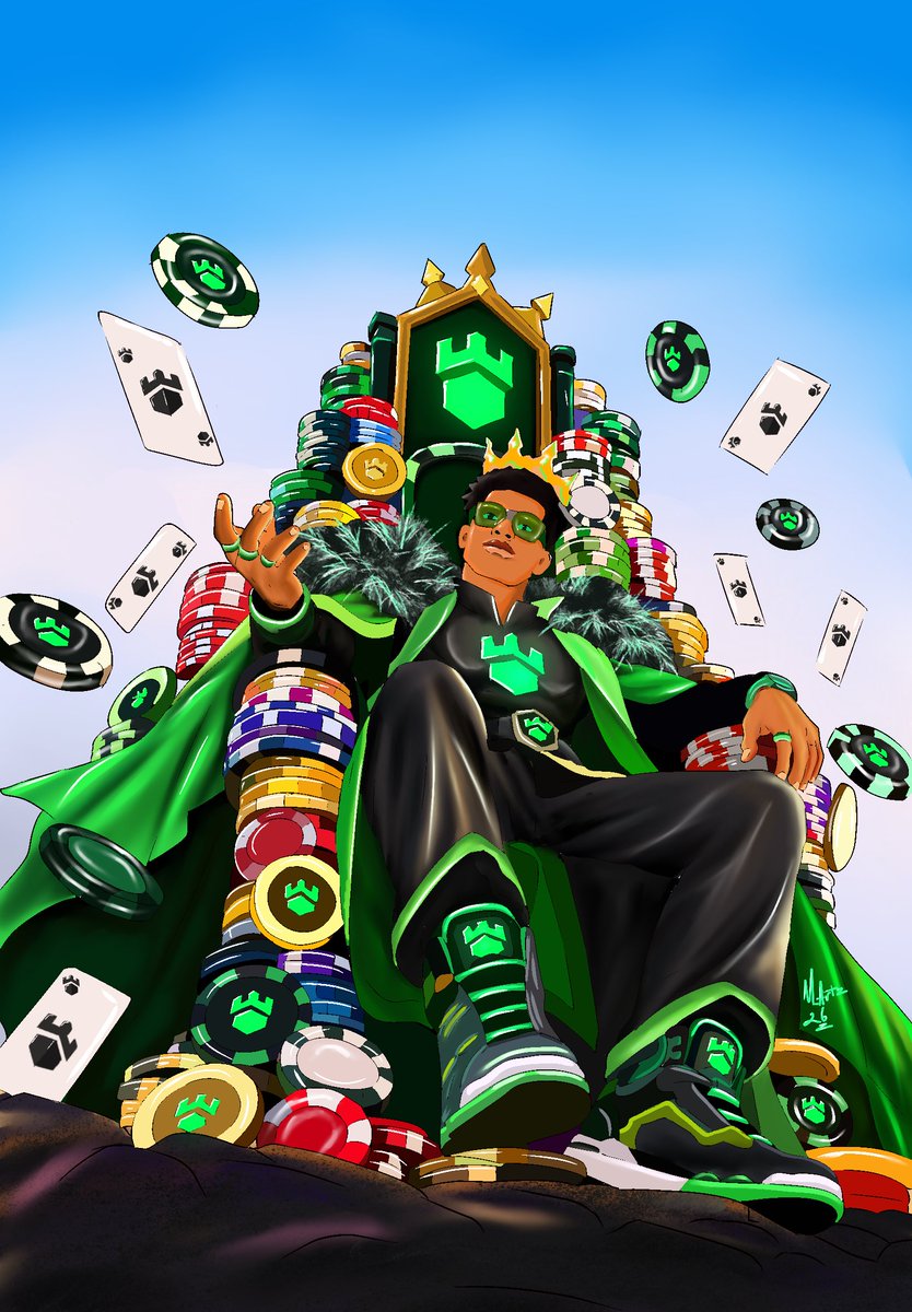 CryptoCreaphite's tweet photo. Gm family, I'm super happy seeing everyone engaging on this art for 
@stevewilldoit 
@kingadukes @gamdom_beekay @gamdom 
Let's keep tagging them so that can see it 
Don't forget the code ‘Steve’@stevewilldoit https://t.co/dSVIZ9HrEu