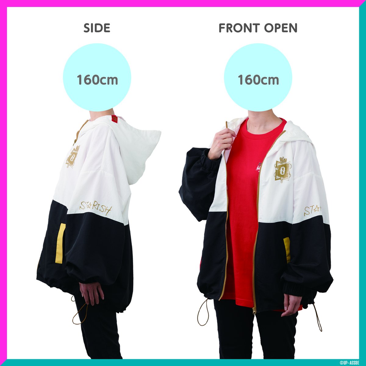 bro_utaprigoods's tweet photo. 【ALL STAR STAGE -BEGINNING-】【うた☆プリ】【イベント・通販限定】
「アイドルパーカー」の実物サンプル写真が到着！

その他のグッズも含め、事前通販好評受付中です！

受注生産：2026年10月5日(月)23:59まで
※事前通販限定特典あり

公式HP：https://t.co/nFN4zBkx5X
通販HP：https://t.co/bPnk2qrrMD