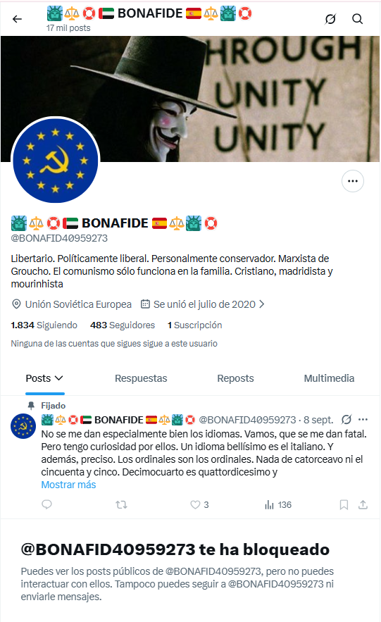 VitoPeriko's tweet photo. Hay gente imbécil y luego están los que te contestan un tuit para luego bloquearte. https://t.co/pGToUF7aEQ