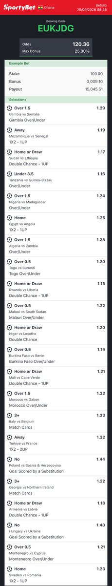 congratsodds's tweet photo. 120 odds

EUKJDG https://t.co/5jbJu0QrjV