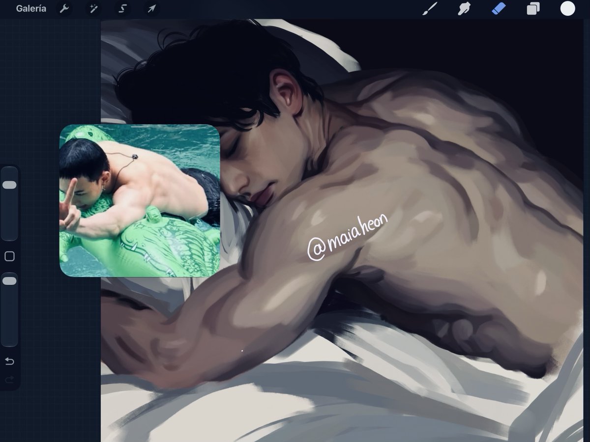 maiaheon's tweet photo. Buenos días ☀️ #wip https://t.co/uhZI62orv7