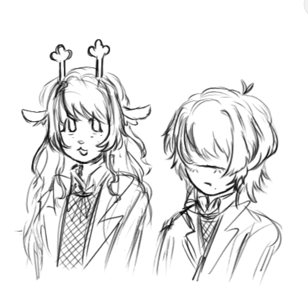 osqmu_xx's tweet photo. #kriselle #ddlc https://t.co/qx2QEplqsi
