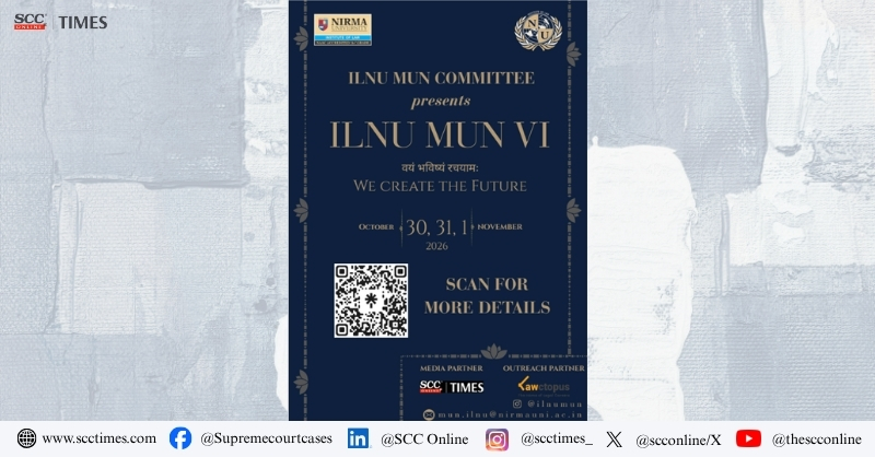 scconline_'s tweet photo. ILNU MUN Chapter VI, Institute of Law, Nirma University
Read the full report: https://t.co/0Ivw3w7UI5
#ILNUModelUnitedNations #ILNUMUNChapter6 #ILNUMUNChapterVI #InstituteofLawNirmaUniversityMUN #NirmaUniversityModelUnitedNations #scconline #legalnews #scctimes #legalupdates https://t.co/LPevm0zX29